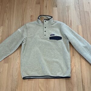 Patagonia Men’s Synchilla Snap-T Pullover – Large – Oatmeal Heather – NWT